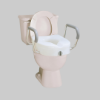 Picture of Carex Raised Toilet Seat with ADJ Handles