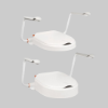 Picture of Elevated Toilet Seats with Fixed Arm Supports