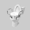 Picture of Adjustable Raised Toilet Seat with Arms