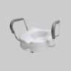 Picture of Molded Raised Toilet Seat with Fixed or Removable Arms