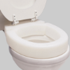 Picture of Hinged Elevated Toilet Seats-Elongated