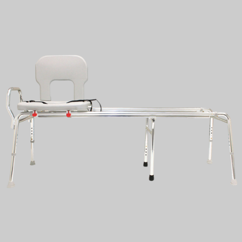 Picture of Eagle Health XX Long Toilet to Tub Transfer Bench with Cut-Out Seat