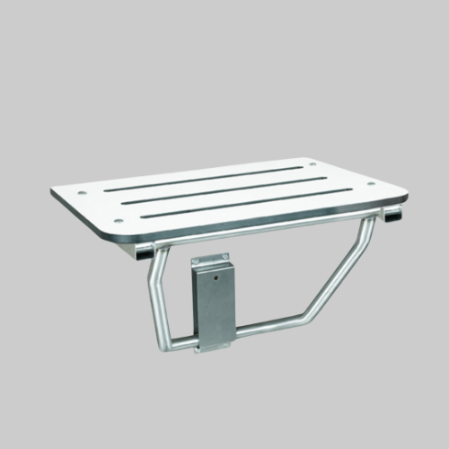 Picture of Phenolic Bariatric Folding Shower Seat White