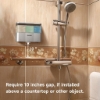 Picture of Touch-Free Shower Shampoo Dispenser Wall Mount w/ 3 Chambers  