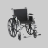 Picture of 20" Nova- Hammertone Steel Wheelchair