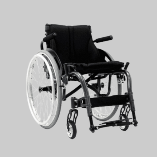 Picture of S-ERGO-ATX Ultra Lightweight Wheelchair, 15.4 lbs, 14” W x 15” D, Diamond Black, 21" total width