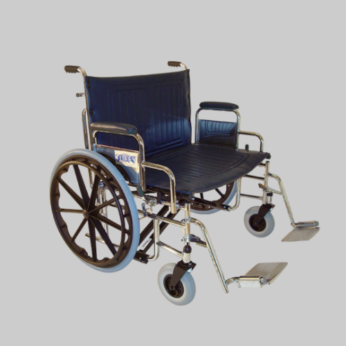 Picture of Bariatric Wheelchair with Swingaway Elevating Legrests