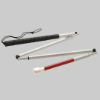 Picture of Ambutech Folding Graphite Cane - 4 Section, Marshmallow Tip