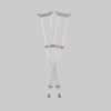 Picture of Push Button Adjustable Adult Crutches