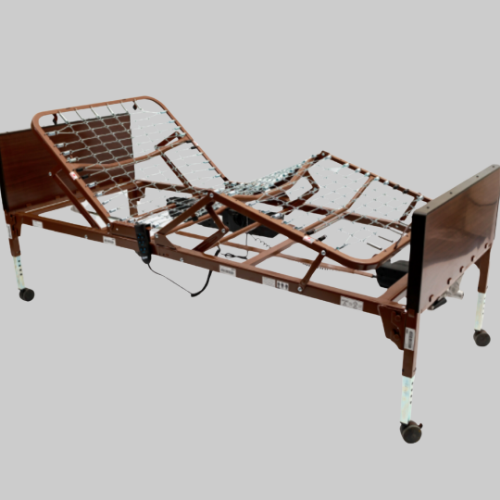 Picture of ProBasics Lightweight Full-Electric Bed with Half Rails