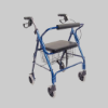 Picture of DMI Ultra Lightweight Folding Aluminum Rollator Walker