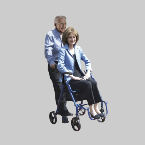 Picture of Drive Duet Rollator/Transport Chair with 8" Casters