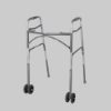 Picture of Bariatric Aluminum Folding Rolling Walker