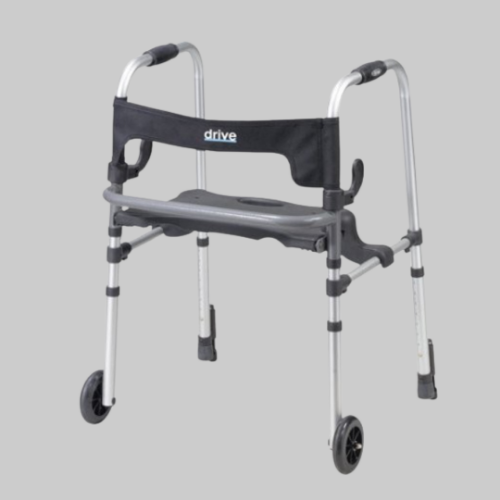 Picture of CLEVER-LITE LS, Adult Rolling Walker with Seat and Push-Down Brakes