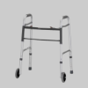 Picture of Petite Folding Rolling Walker with 5″ Wheels 2 Button Release