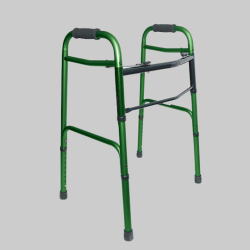 Picture of Two-Button Release Aluminum Folding Walker