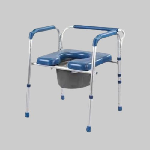 Picture of 4-in-1 Folding Commode with Padded Seat