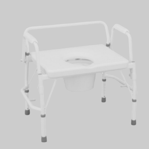 Picture of Extra-Wide Drop Arm Bariatric Commode