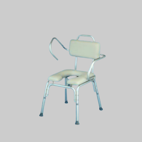 Picture of Lightweight Padded Shower Chair with Cut-Out