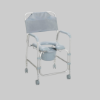 Picture of Aluminum Shower Chair and Commode with Castors