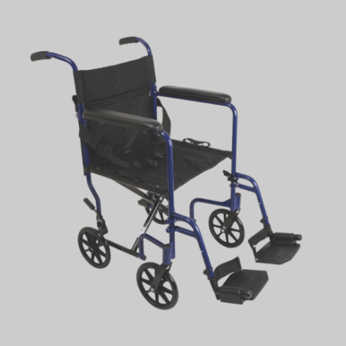 Picture of ProBasics 19" Lightweight Aluminum Transport Wheelchair, 8" Wheels