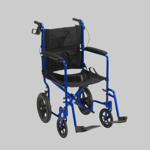 Picture of Lightweight Expedition Aluminum Transport Chair w/ Hand Brakes 19"