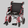 Picture of 19 inch Transport Chair with 12" Rear Wheels and hand brakes