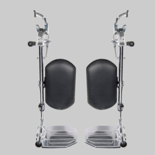 Picture of Heavy Duty Extra Wide Wheelchair Elevating Footrests