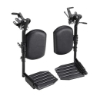 Picture of Invacare Elevating Leg Rests w/ Aluminum Footplates