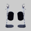 Picture of Invacare Economy Hemi Elevating Legrests (Non-Padded)