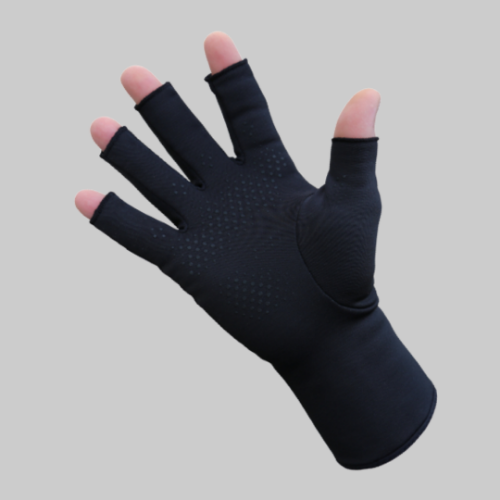 Picture of Infrared Fleece Open Finger Gloves Palm Grip