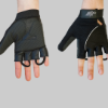 Picture of Half-Finger Wheelchair Gloves w/ Gel-Palm