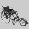 Picture of FreeWheel Wheelchair Attachment, Solid, Black