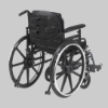 Picture of Adjustable Tension Wheelchair Back Cushion