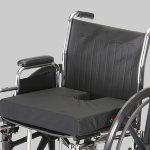 Picture of Coccyx Foam Cushion with cover for Wheelchair 18″ x 16″ x 3″