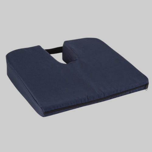 Picture of Sloping Coccyx Cushion, Navy