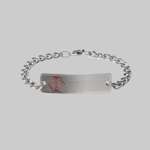 Picture of Stainless Steel Classic Medical ID Bracelet