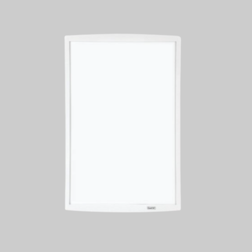 Picture of Magnetic Dry-Erase Board with Curved Frame