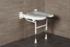 Picture of With & Without U-Shaped Padded Folding Shower Seats with Adjustable Legs