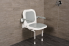 Picture of With & Without U-Shaped Padded Folding Shower Seats with Adjustable Legs