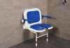 Picture of With & Without U-Shaped Padded Folding Shower Seats with Adjustable Legs