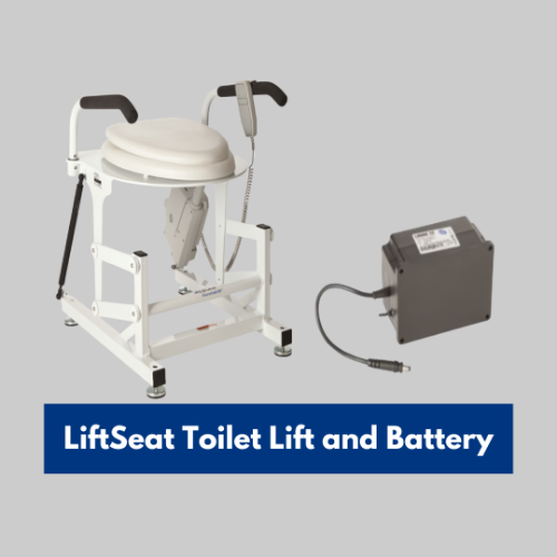 Picture of LiftSeat Toilet Lift and Replacement Battery