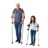 Picture of Adult Aluminum Forearm Crutches