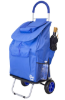 Picture of Blue Shopping Grocery Foldable Cart