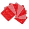 Picture of Puree Food Molds, Fruit/Vegetable Variety Pack (silicone) - 5 pack