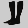 Picture of Cotton Knee High Dress Socks 10-15 mmHg