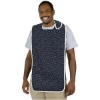 Picture of Adult Bib Mealtime Clothing Protectors - Fancy Navy