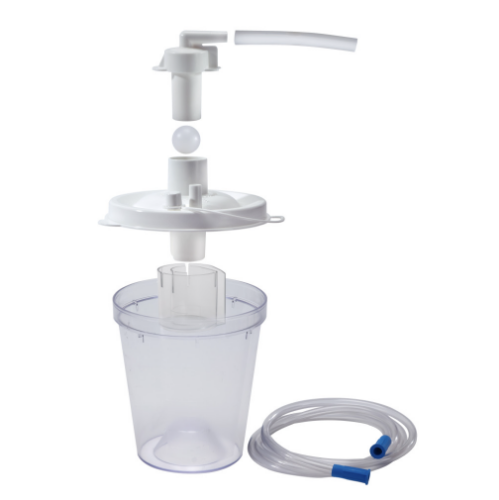 Picture of SUCTION COLLECTION CANISTER KIT - includes Internal Filter, 800ml container, & tubing