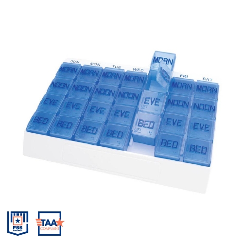 Picture of Medi Tray 7 Day - 4 Dose Pill Organizer