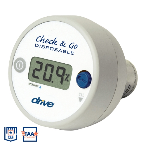 Picture of Drive Check and Go Oxygen O2 Analyzer & Sensor